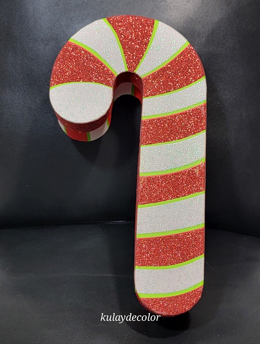 Williams & Bennett Candy Cane Chocolate Empty Gift Box 2013 Christmas Decor 11"